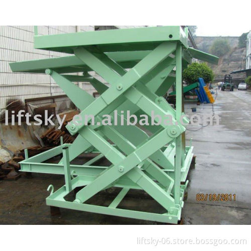 CE double scissor lift